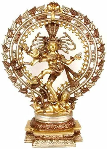 19" Nataraja In Brass | Handmade | Made In India