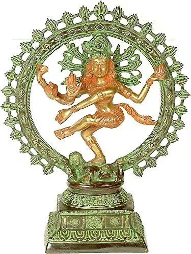 21" Nataraja In Brass | Handmade | Made In India