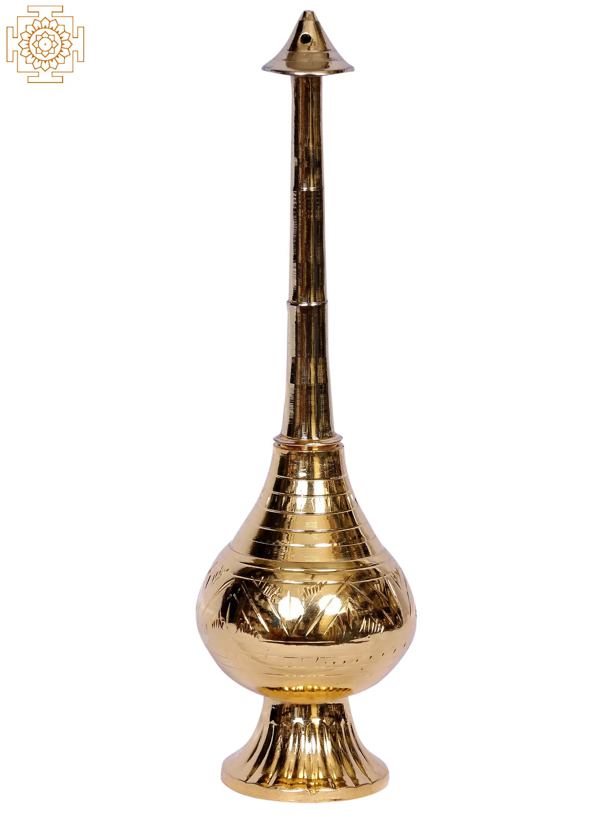 8" Brass Paneer Sombu (Water Sprinkler)