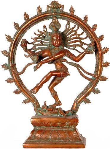 13" Understanding the Mystery of Creation Brass Statue