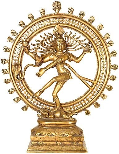 24" Nataraja Dancing Brass Statue - Handmade King of Dancers