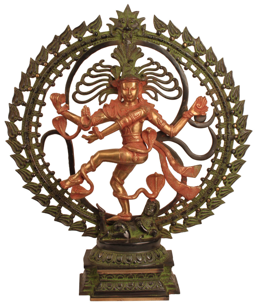 25" Shabda Brahman Handmade Brass Statue