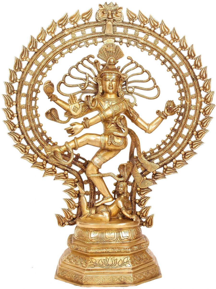 29" Large Nataraja Handmade Brass Statue