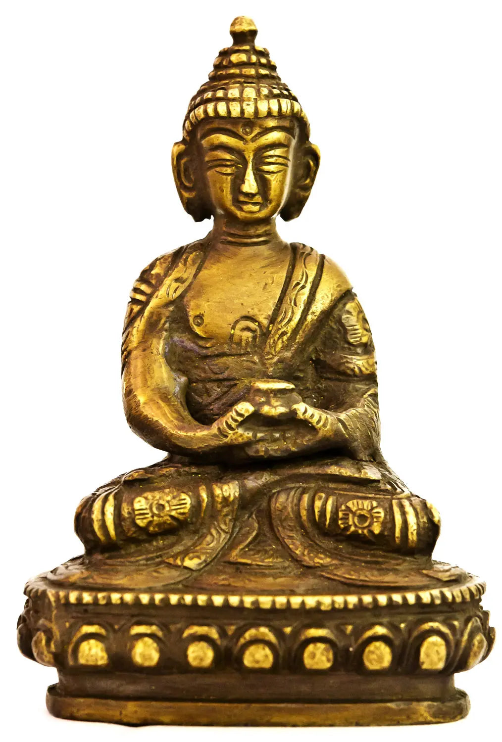 3" Dhyani Buddha Idols in Brass | Handmade | Made in India