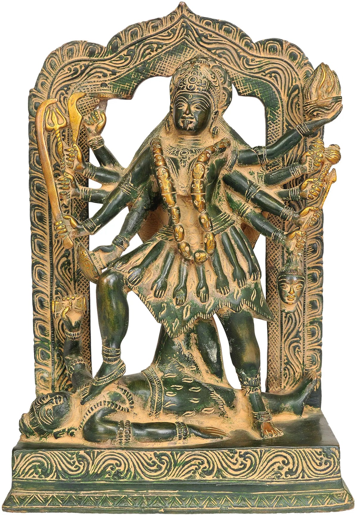 11" The Boon of Freedom In Brass | Handmade | Made In India
