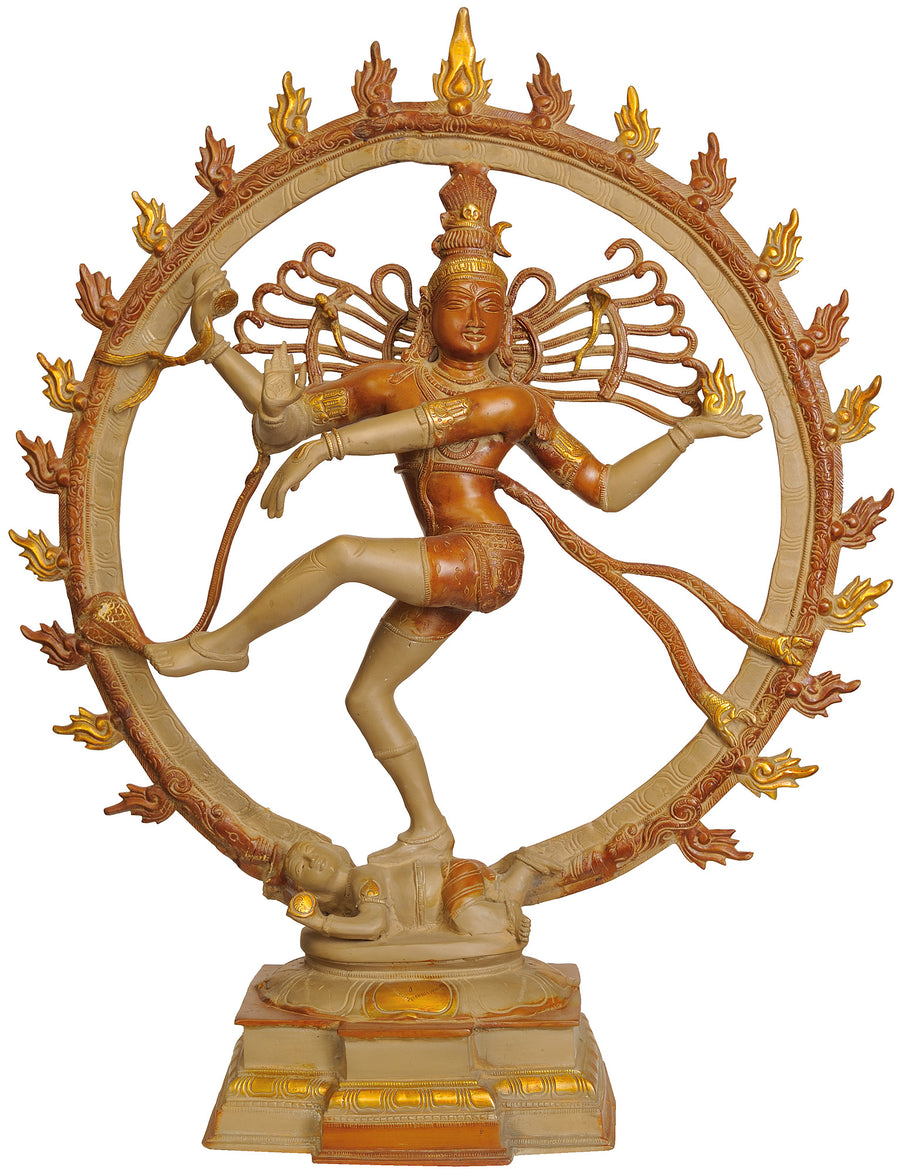 25" Nataraja Brass Statue Handmade