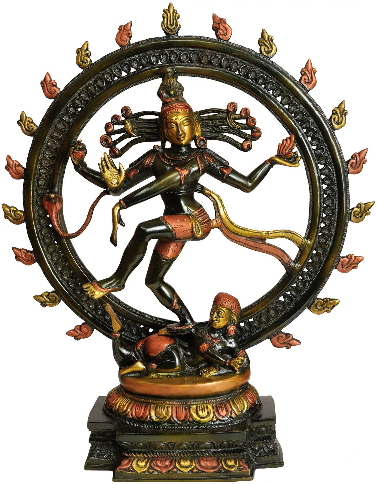 18" Nataraja In Brass | Handmade | Made In India