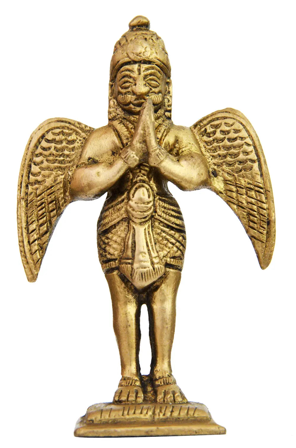 3" Brass Small Garuda Statue | Handmade | Made In India