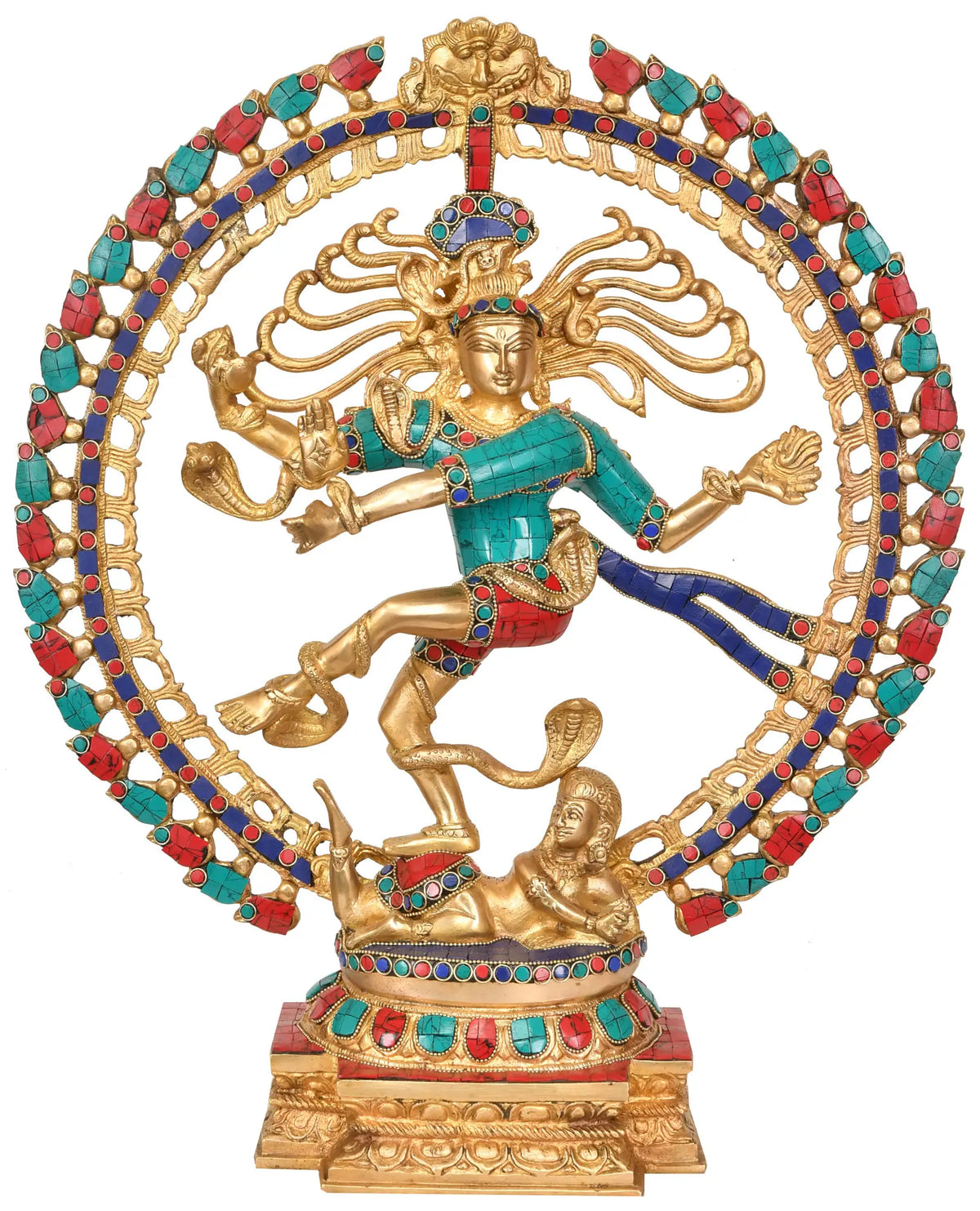 20" Nataraja In Brass | Handmade | Made In India