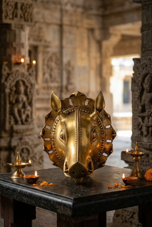 Brass Varaha Statues