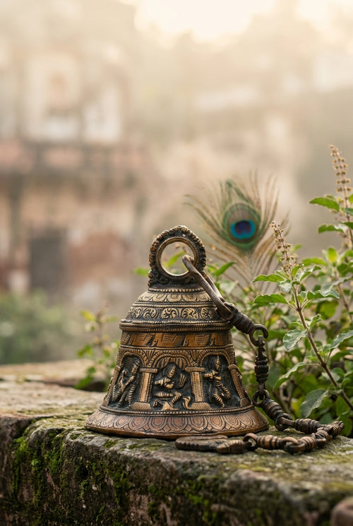 Janmashtami brass statues collection