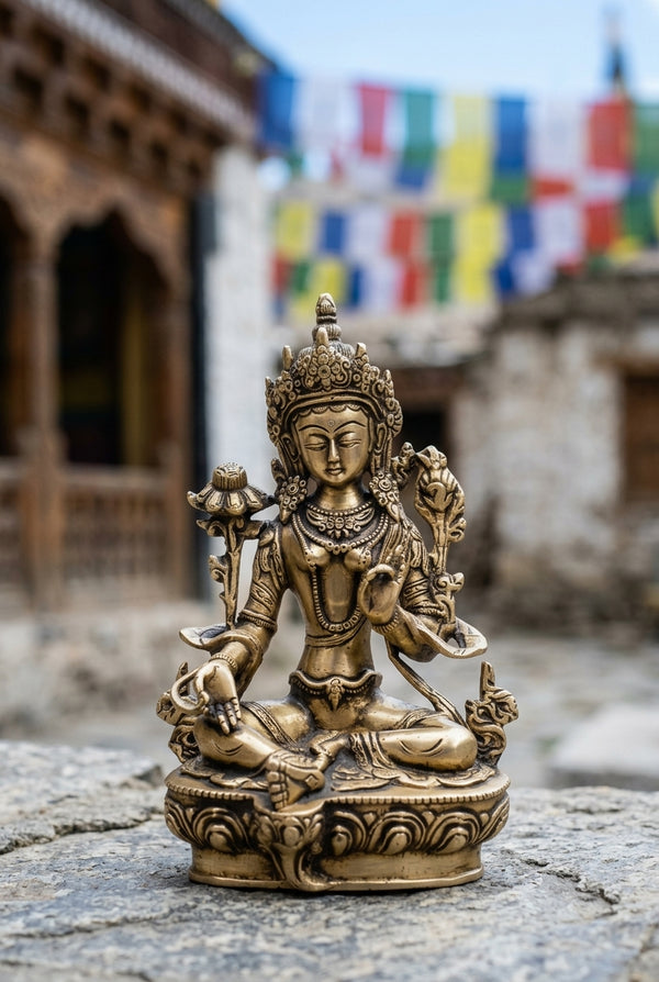 Goddess Tara Brass Statues