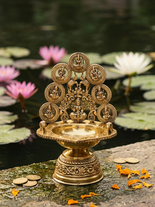 Housewarming brass statues collection