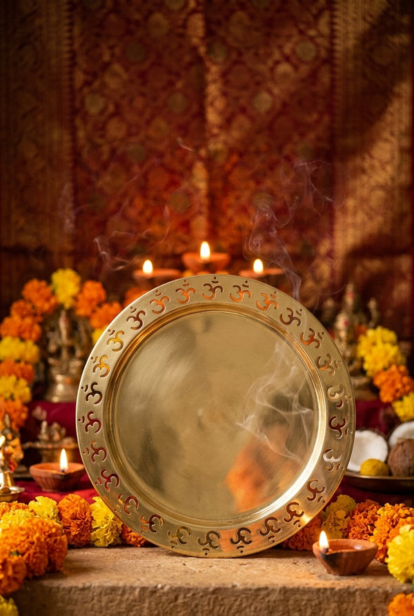Brass Pooja Thalis