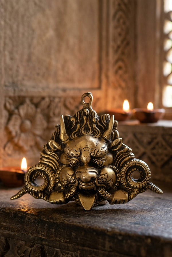 Brass Wall Hanging Masks