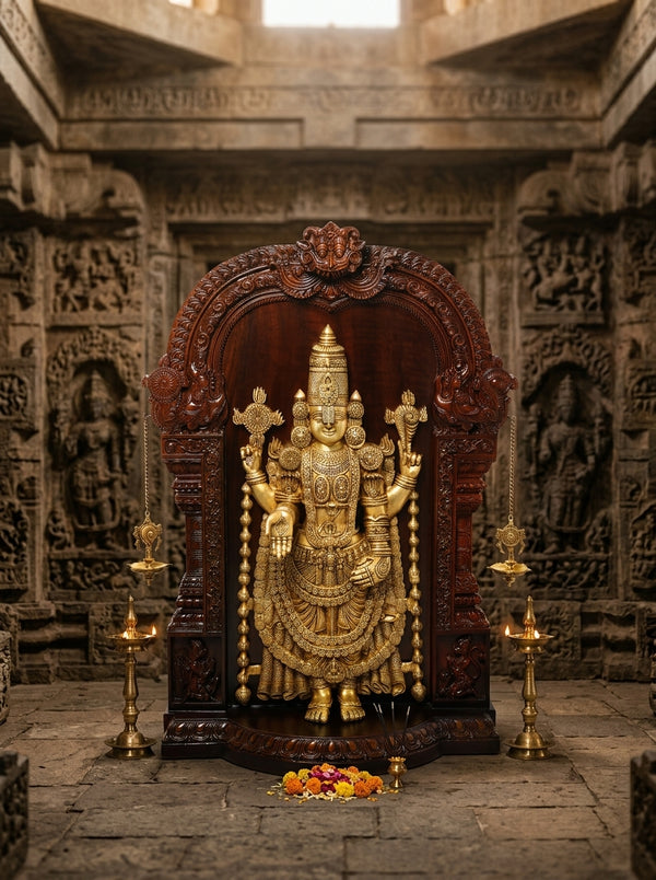 Brass Venkateshwara Balaji Statues