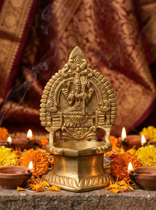 Goddess Rajarajeshwari Brass Statues
