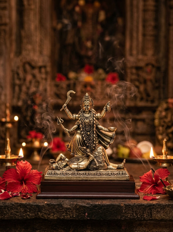 Brass Kali Lightweight Superfine Statues