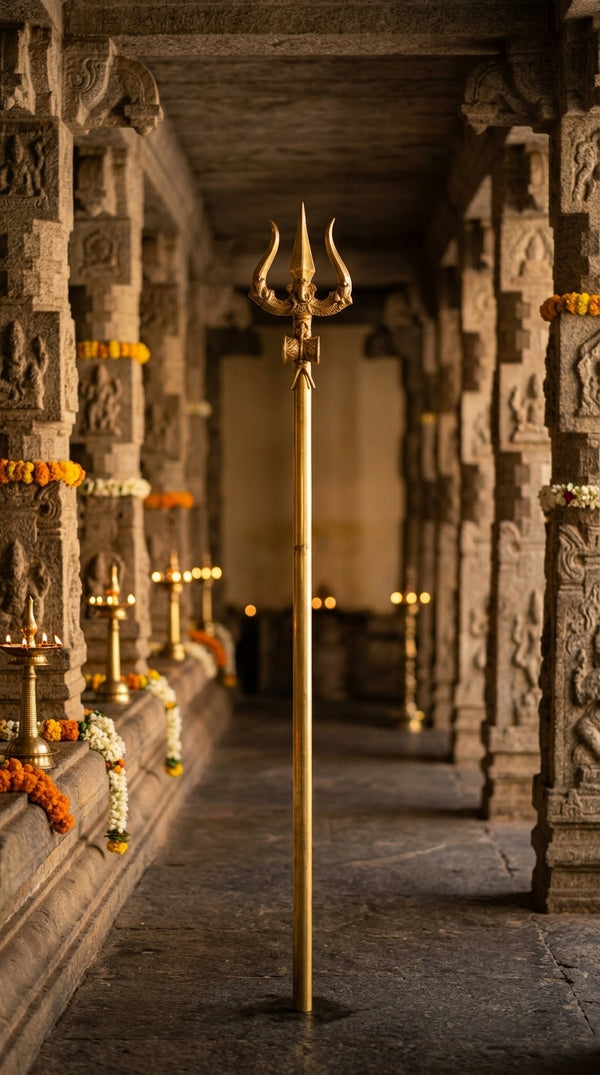 Large Brass Statues