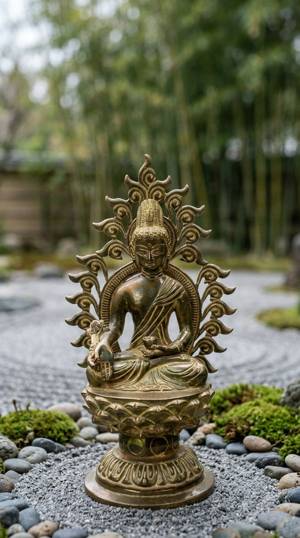 Brass Medicine Buddha Statues