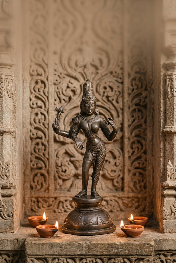 Brass Ardhanarishwara Statues