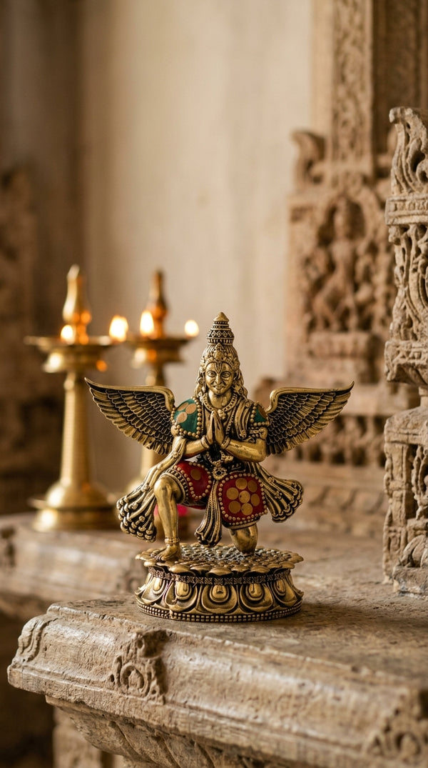 Brass Vishnu Lightweight Superfine Statues