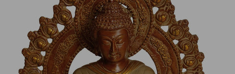 Brass Dhyana Mudra Buddha Statues