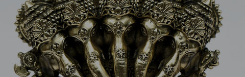 Panchamukhi Ganesha Brass Statues