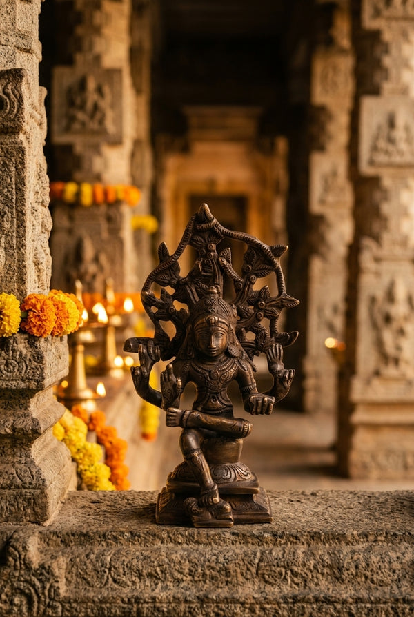Brass Dakshinamurti Shiva Statues