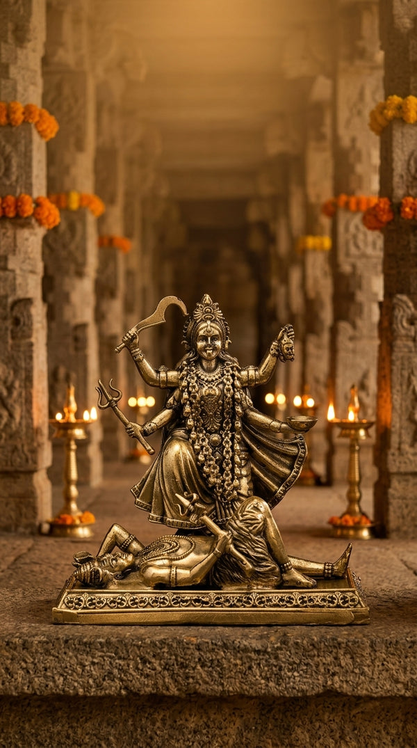 Small Brass Shiva Statues