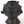 7" Three Sided Tribal Face Engraved Pot