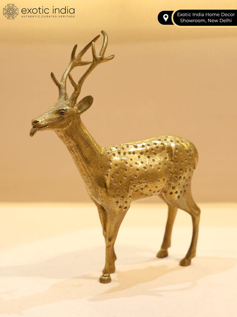 8" Cute Deer Sticking Out Tongue | Home Decor