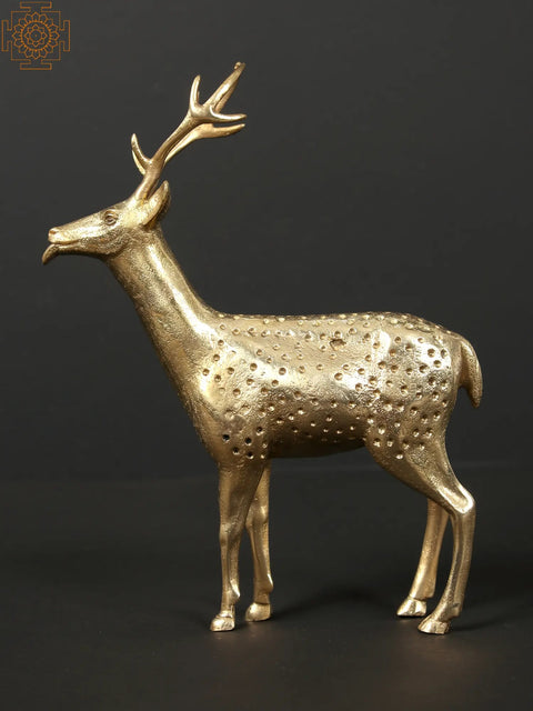 8" Cute Deer Sticking Out Tongue | Home Decor