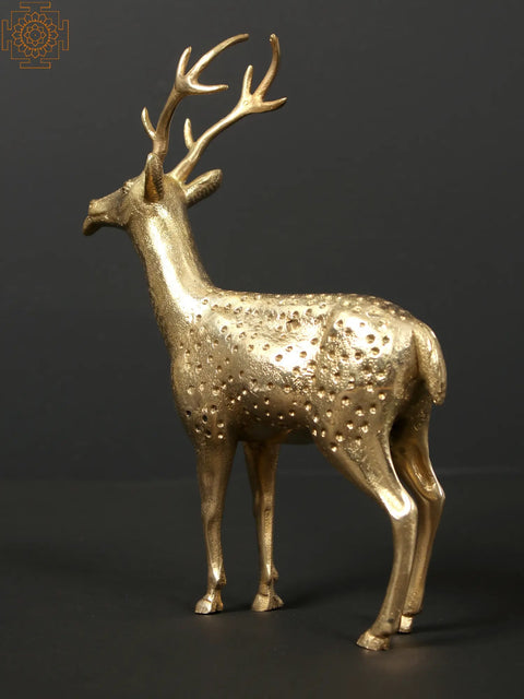 8" Cute Deer Sticking Out Tongue | Home Decor