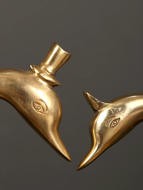 Mr. & Mrs. Swan Couple Statue | Home Decor