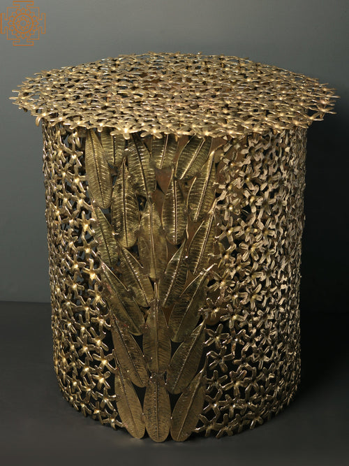 21" Designer Brass Table Statue for Home Decor
