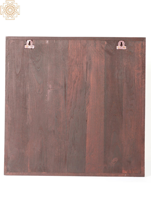 18" Square Shape Wood Wall Panel