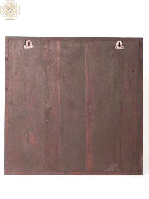 18" Decorative Swastik Design Wall Panel