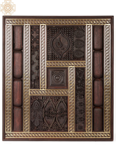 27" Wood Wall Hanging Panel
