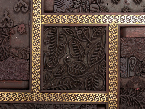18" Square Shape Wood Panel | Wall Decor