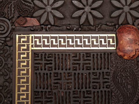 33" Swastik Design Wall Hanging Panel
