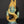 10" Blue and Gold Modern Blessing Lord Shiva in Brass