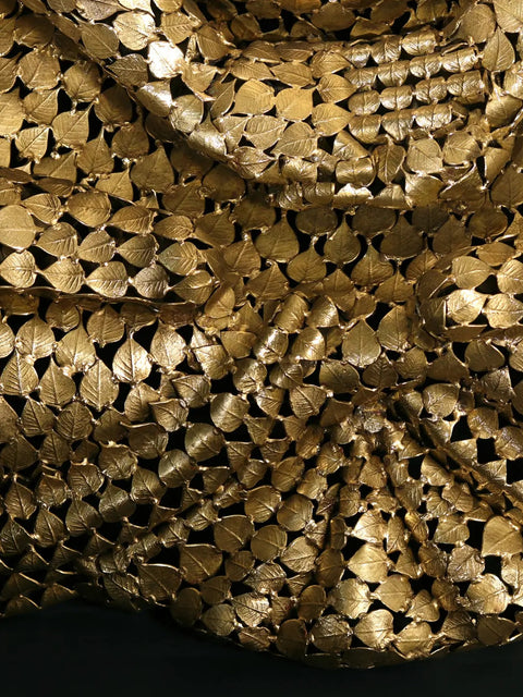 Superfine Buddha made of Leaves