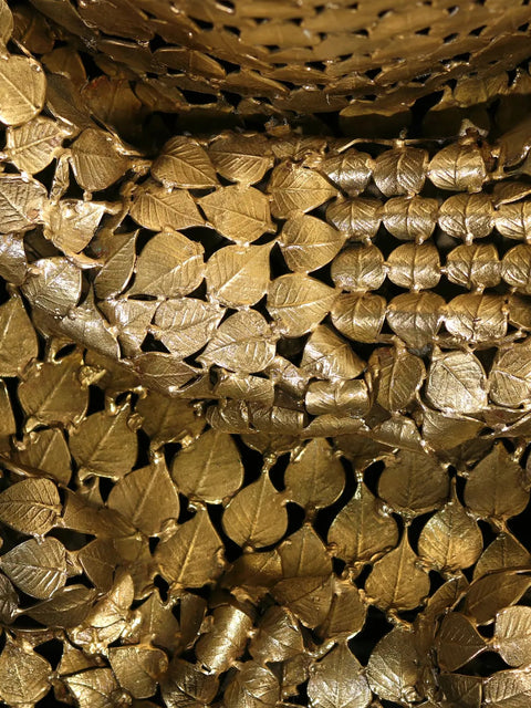 Superfine Buddha made of Leaves