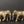 7" Pair of Elephants in Solid Brass