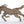70" Large Wall Hanging Galloping Horse Made of Leaves in Brass