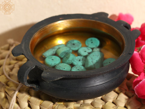 5" Small Brass Urli Bowl