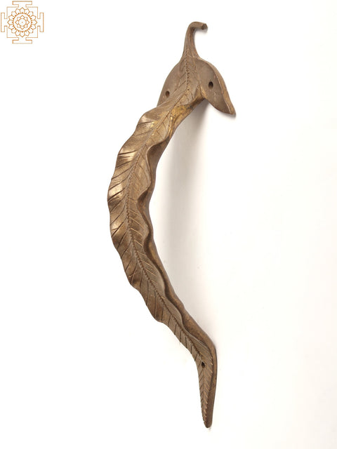 Leaf Design Vintage Door Handle