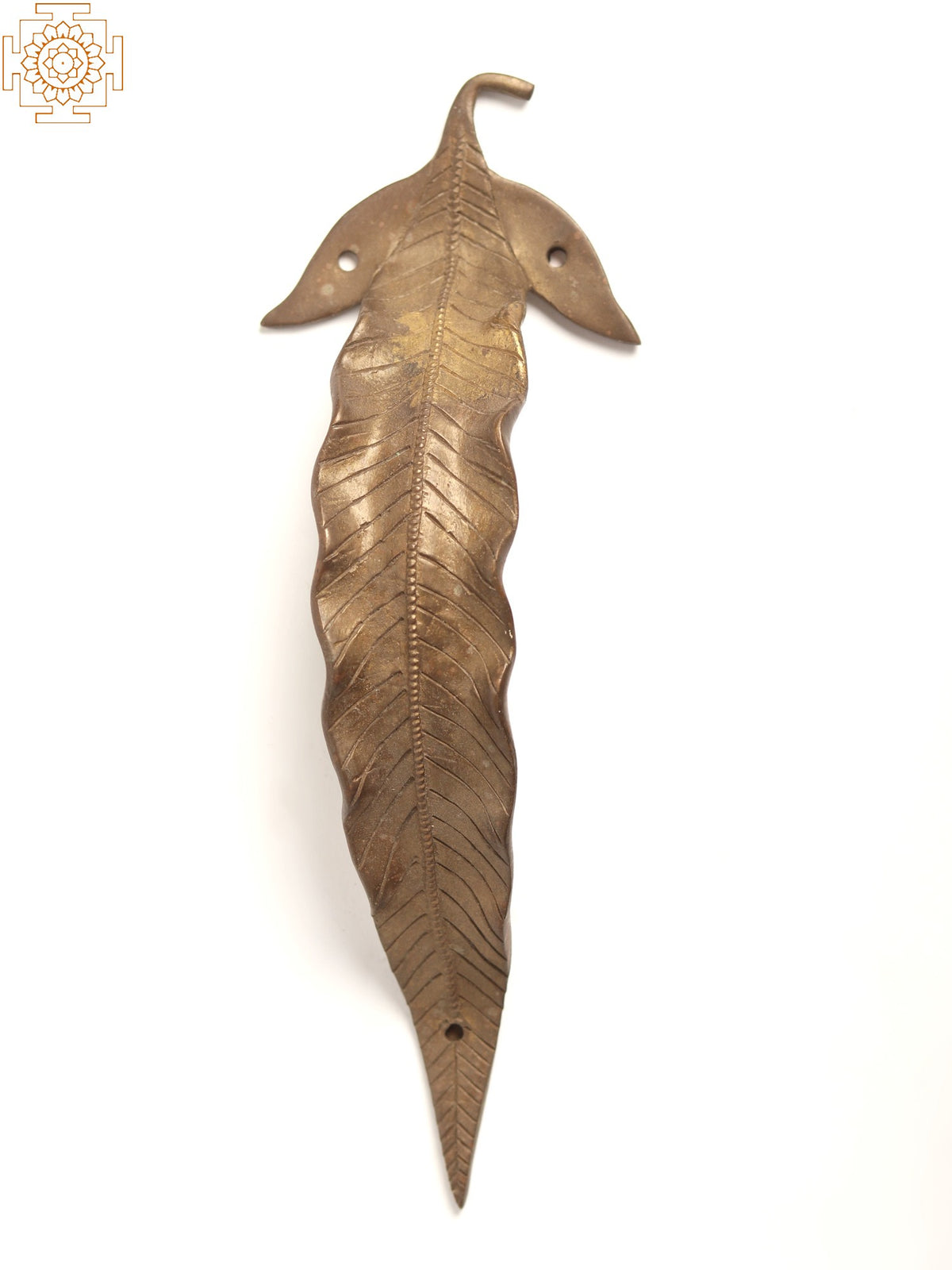 Leaf Design Vintage Door Handle