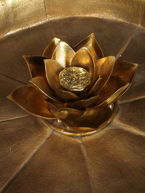 Huge Lotus Urli | Made of Brass